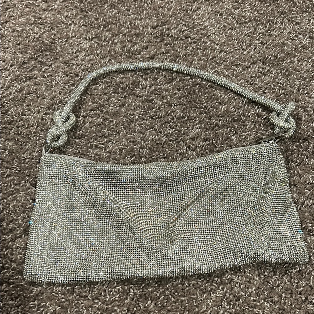 Elegant Silver Women's Bag